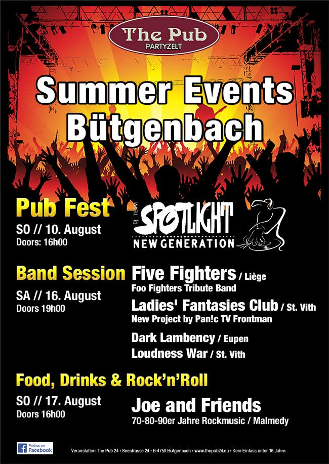 Summer Events 2014